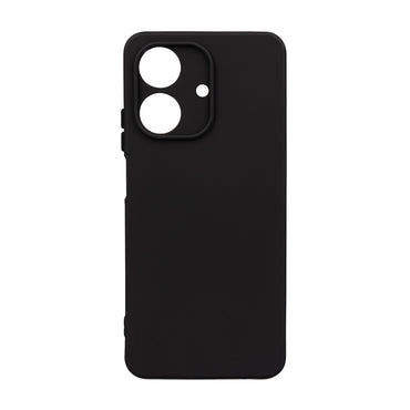 Realme Note 60 Case Zore Biye Silicone Black