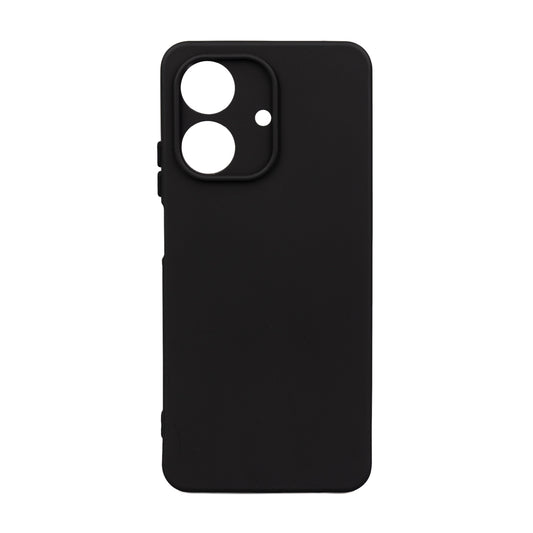 Realme Note 60 Case Zore Biye Silicone Black