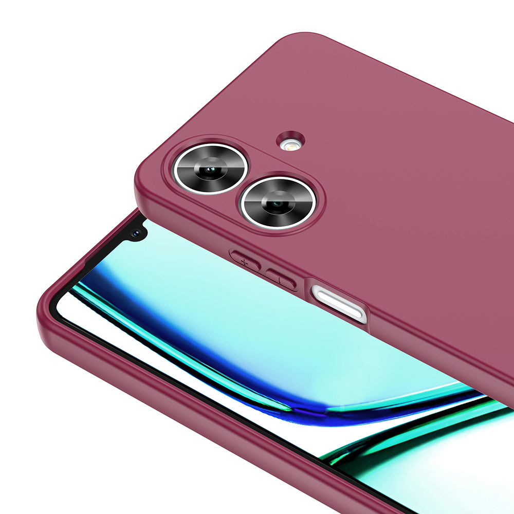 Realme Note 60 Case Zore Mara Launch Cover Black