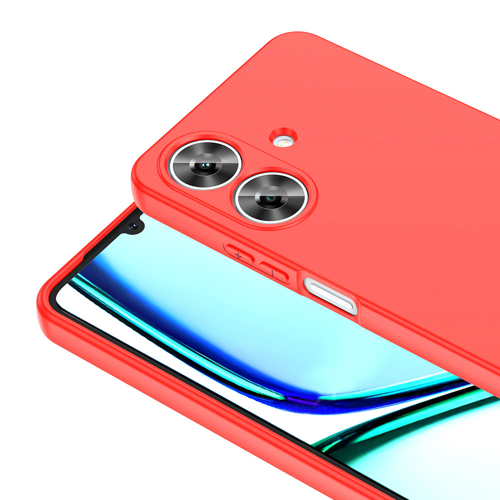 Realme Note 60 Case Zore Mara Launch Cover Lilac