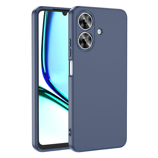 Realme Note 60 Case Zore Mara Launch Cover Navy Blue