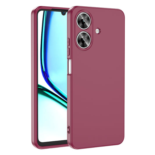 Realme Note 60 Case Zore Mara Launch Cover Dark Purple
