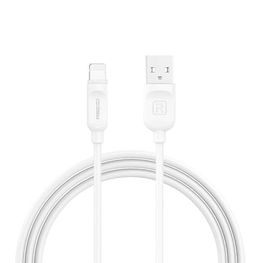 Recci RCL-P100 City of Sky Series Lightning to USB-A Data and Charging Cable 1M White 