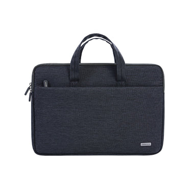 Recci RCS-S11 Su Geçirmez Polyester Kumaş 16 inç Laptop Çantası Siyah