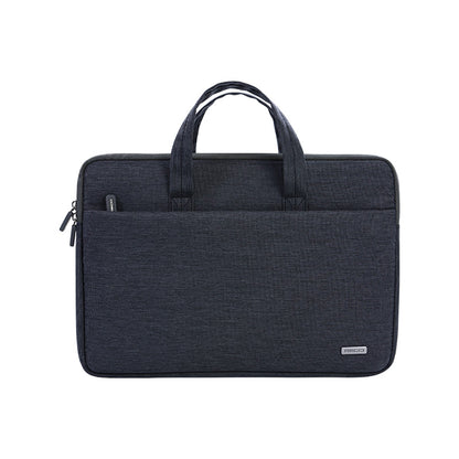 Recci RCS-S11 Su Geçirmez Polyester Kumaş 16 inç Laptop Çantası Siyah