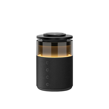 Recci RCW-51 Kablosuz Şarj Standı Ambiyans Işıklı Bluetooth Speaker Hoparlör Özellikli Beyaz
