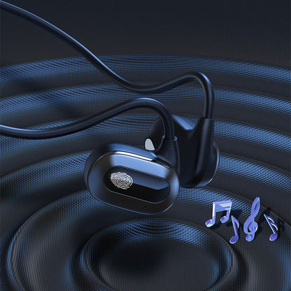 Recci REP-W63 Phantom Serisi Hi-Fi HD Ses Kaliteli Hava İletimi Kulak Üstü Bluetooth Kulaklık Siyah