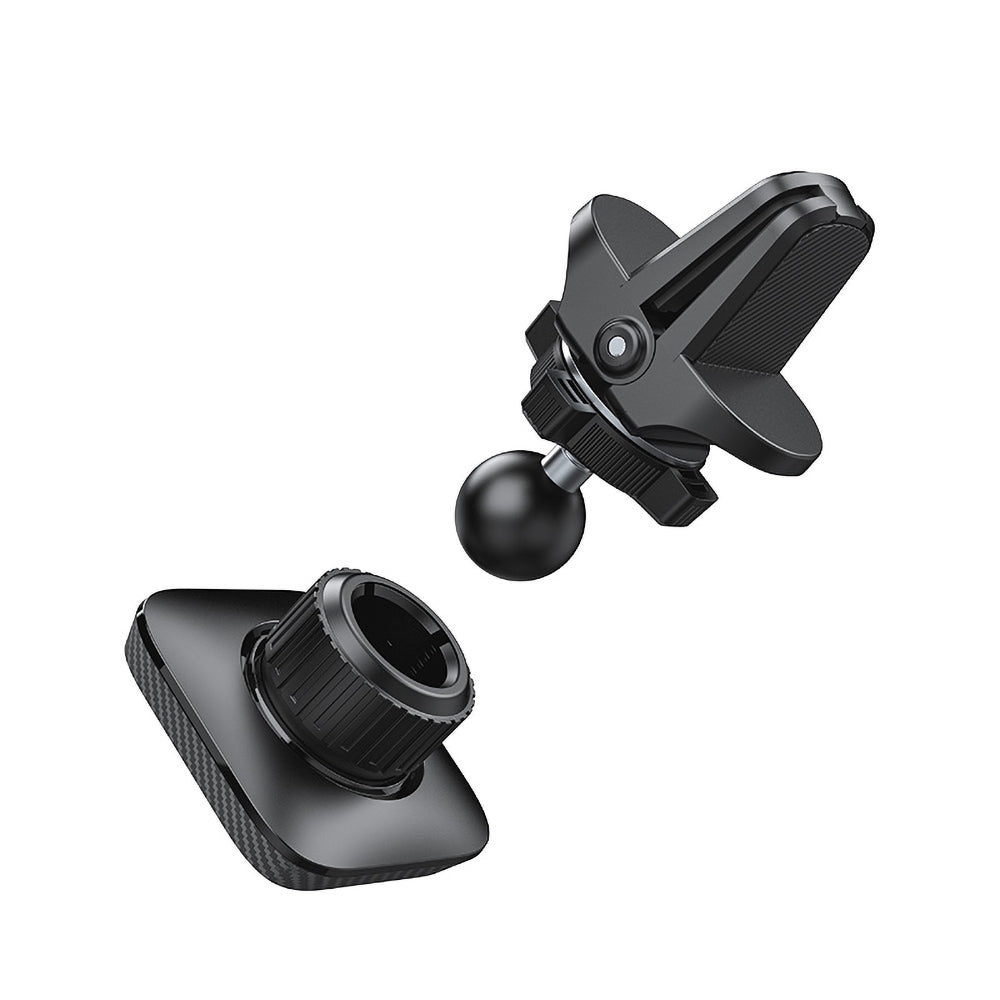 Recci RHO-C28 In-Car Magnetic Phone Holder Vent Design Black