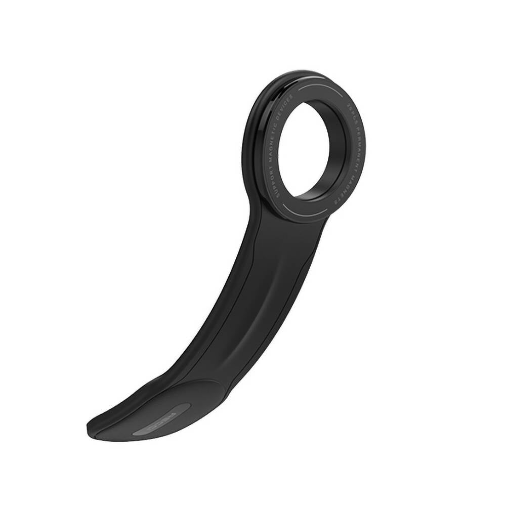 Recci RHO-C40 Magnetic M-safe Compatible Bendable Curved and Flat Floor Car Phone Holder Black 