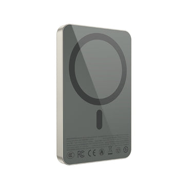 Recci RPB-W35A Ultra İnce PD 20W Hızlı Şarj Özellikli Wireless Powerbank 15W 5000mAh