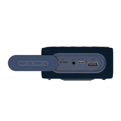 Recci RSK-W33 Mocca Serisi TF/AUX/USB Askılı Akıllı Wireless Bluetooth 5.3 Speaker Hoparlör Siyah