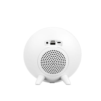 Recci RSK-W42 Moonlight Serisi RGB Işıklı Kablosuz Bluetooth v5.3 Hoparlör Beyaz