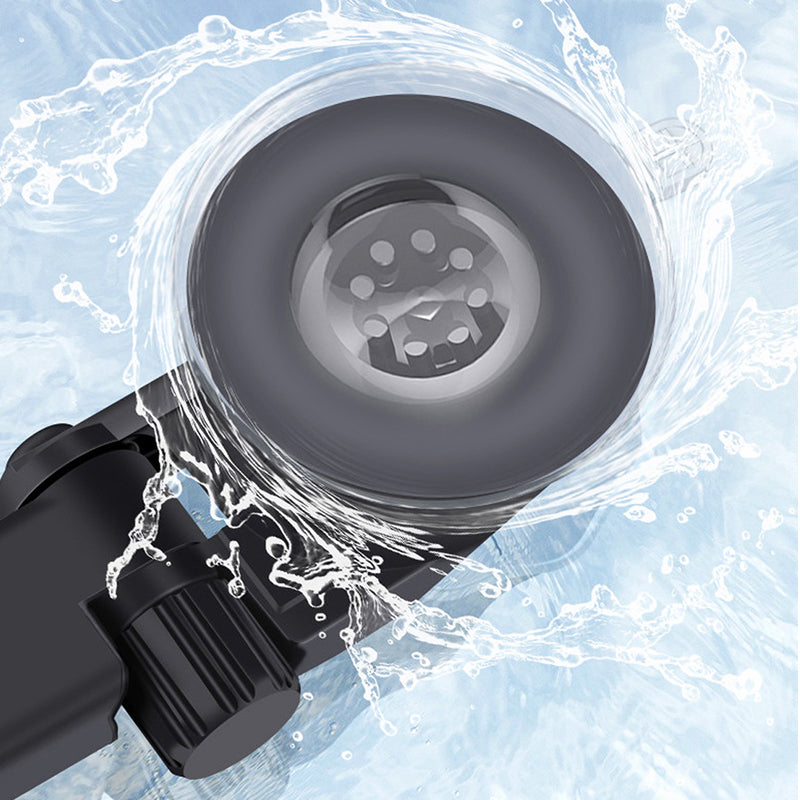 Recci RZ02 Automatic Mechanism Extendable Telescopic Suction Cup Design Car Phone Holder Black