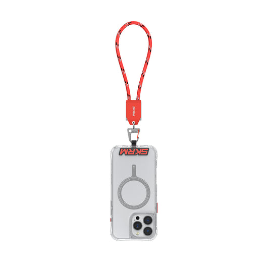 Skinarma DynoVE Series Type-C to Type-C Wrist Strap Design Charging and Data Cable Red 
