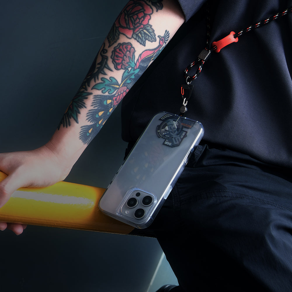 Skinarma EKHO Serisi Universal Telefon Askı Aparatı Siyah