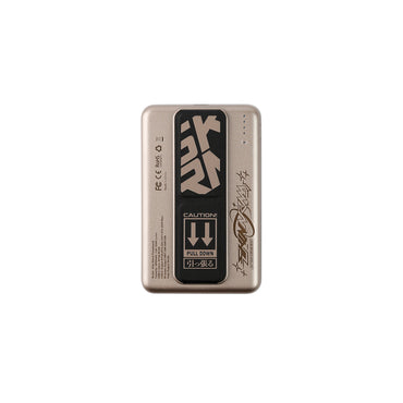 Skinarma Flint Kablosuz ve PD Hızlı Şarj Özellikli Grip Standlı Taşınabilir Powerbank 20W 5000mAh Gold