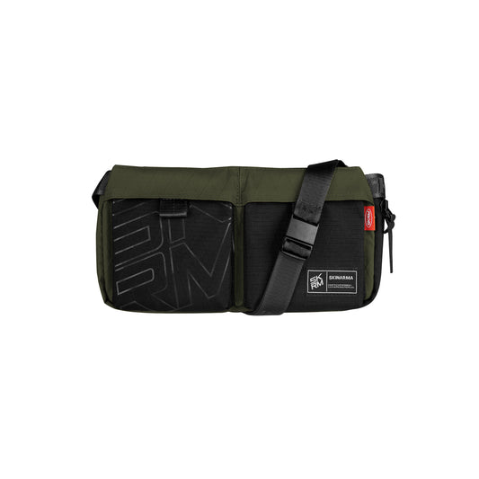 Skinarma Jager Nylon Scout Neck Strap Crossbody Bag Green 