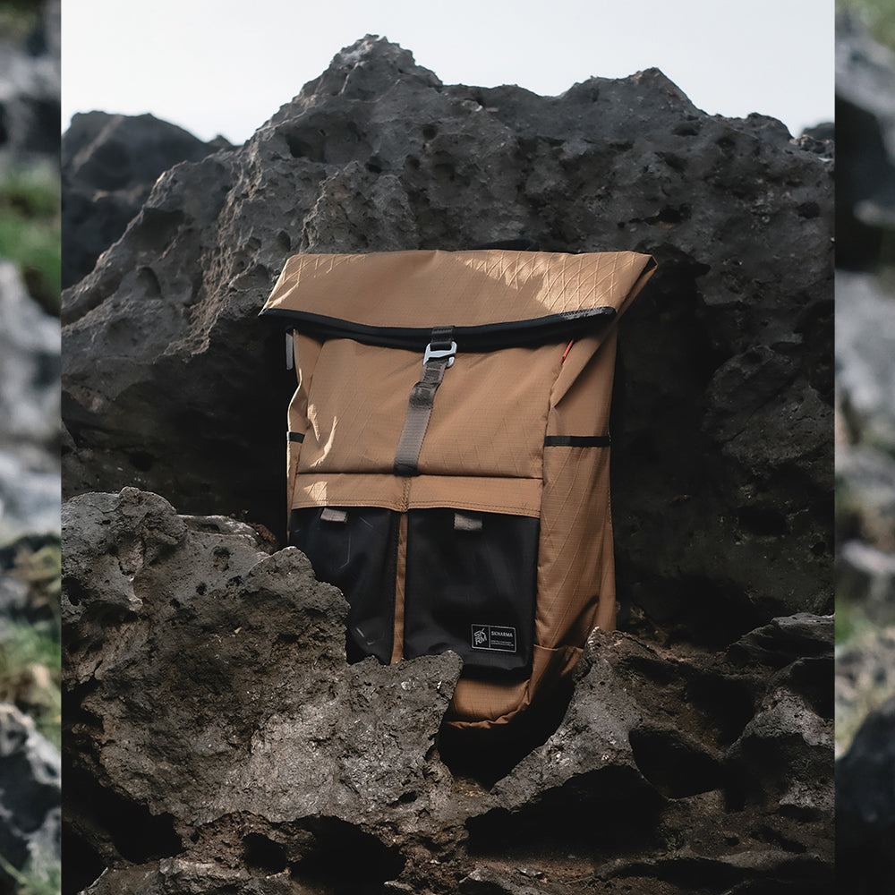 Skinarma Jager Series Nylon Scout Backpack Black 