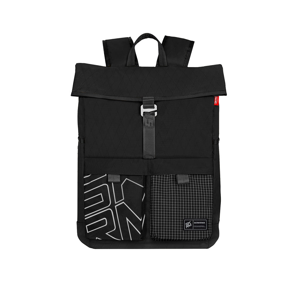 Skinarma Jager Series Nylon Scout Backpack Black 
