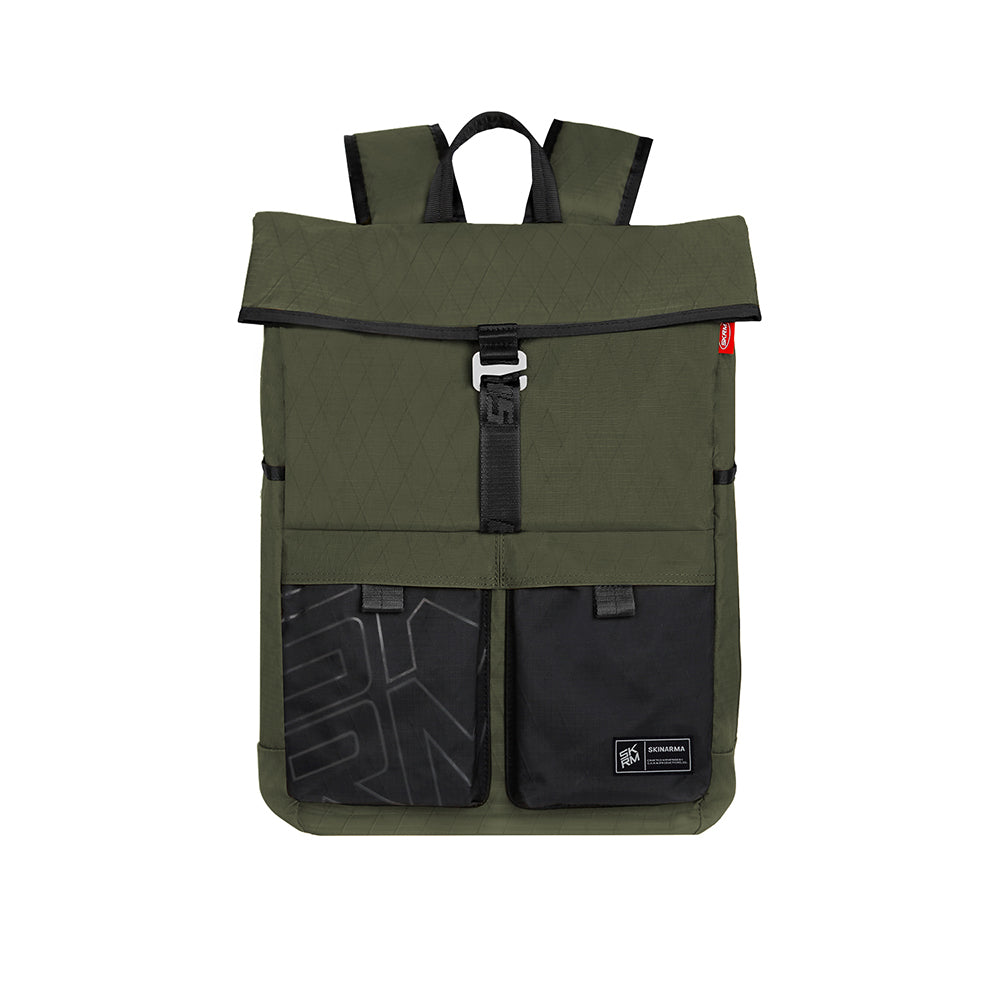 Skinarma Jager Series Nylon Scout Backpack Green 
