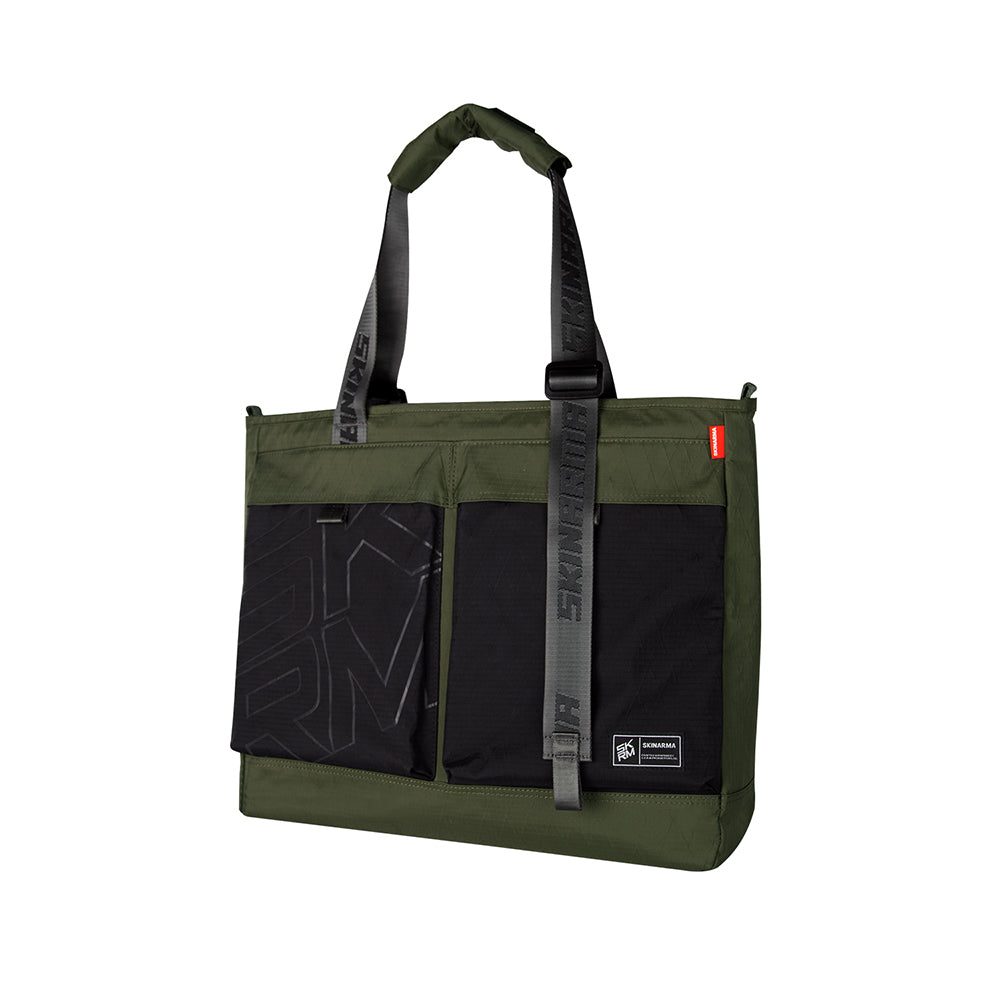 Skinarma Jager Totebag Naylon Scout Taşıma Çantası Yeşil