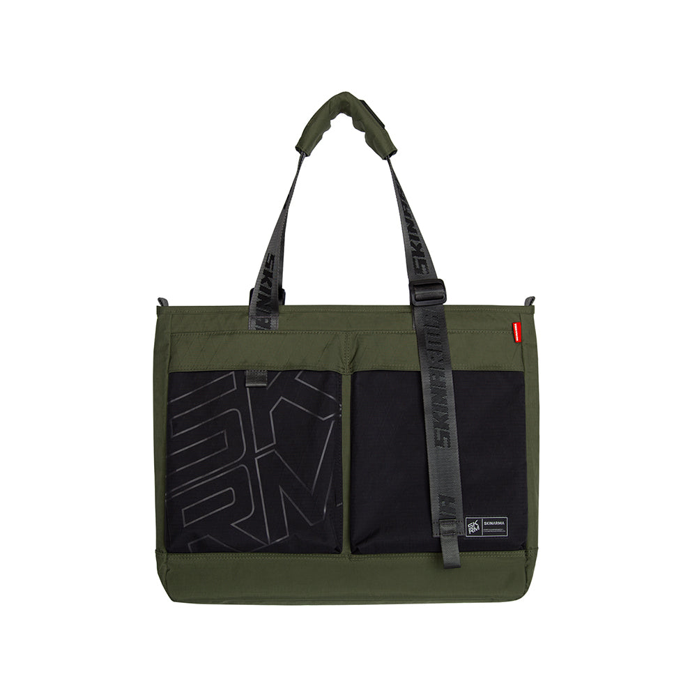 Skinarma Jager Totebag Naylon Scout Taşıma Çantası Yeşil