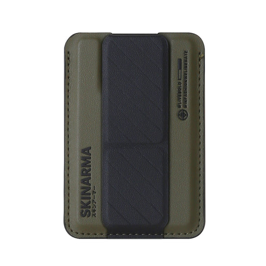SkinArma Kado 2 Hazneli Magnetik Standlı Kartlık