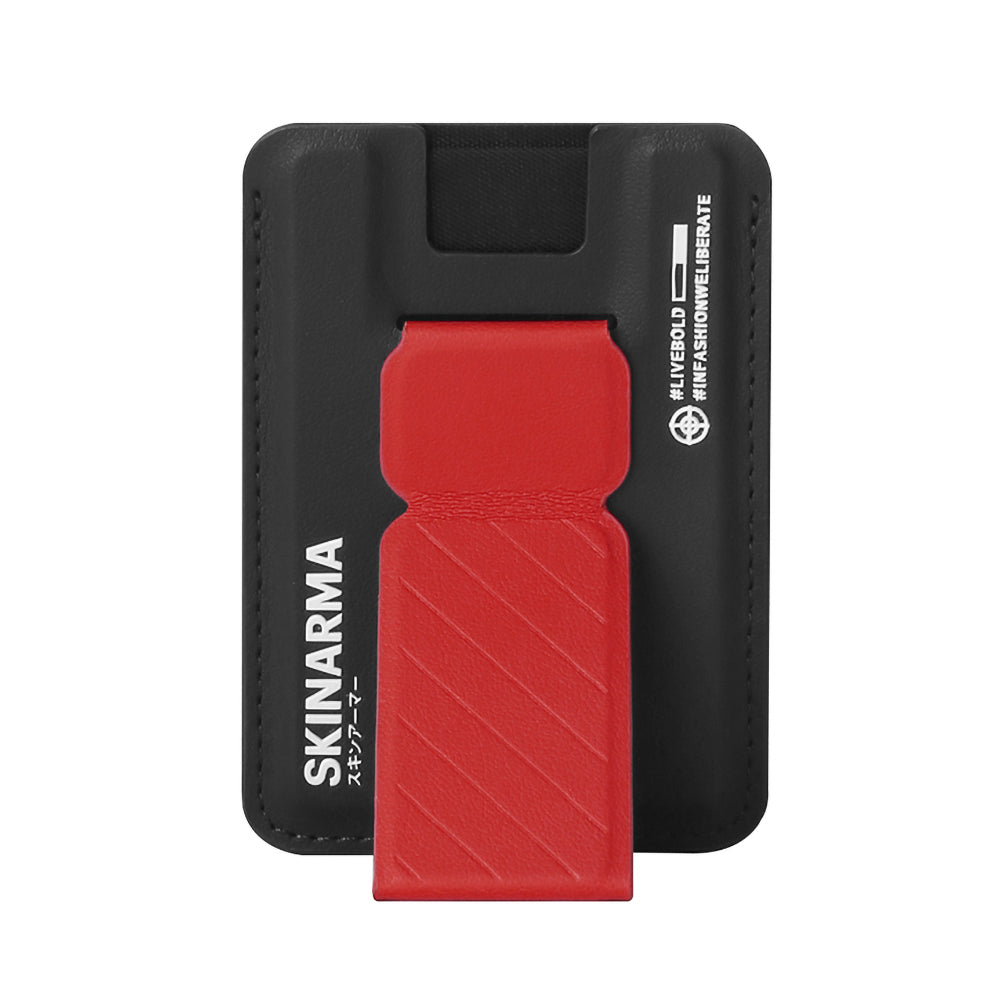 SkinArma Kado 2 Hazneli Magnetik Standlı Kartlık Colorful