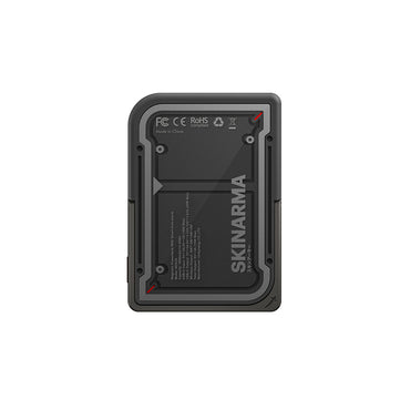 Skinarma Nexus Mecha Kablosuz ve PD Hızlı Şarj Özellikli Metal Standlı Taşınabilir Powerbank 20W 5000mAh Siyah