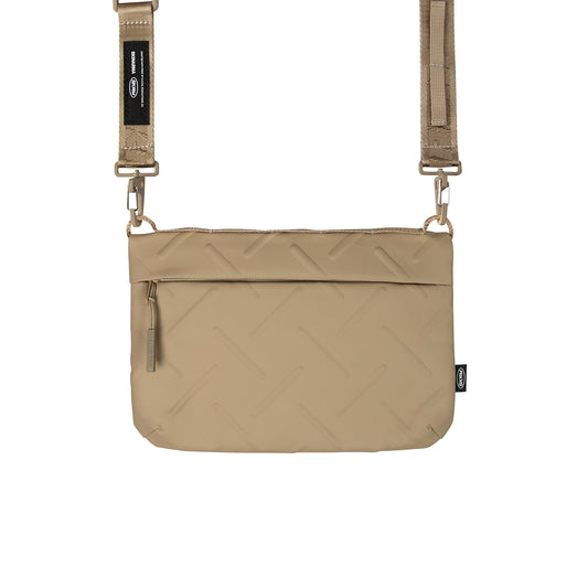 Skinarma Satchel Juno Desenli Naylon Scout Bilek Askı Kayışlı Aksesuar Çantası Haki