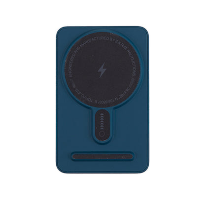 SkinArma Spunk Taşınabilir Wireless Şarj ve PD Hızlı Şarj Özellikli Powerbank 15W 5000mAh Turuncu