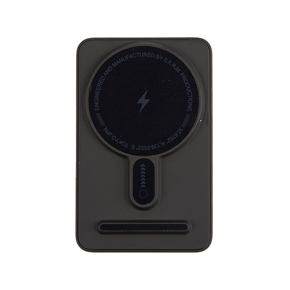 SkinArma Spunk Taşınabilir Wireless Şarj ve PD Hızlı Şarj Özellikli Powerbank 15W 5000mAh Yeşil