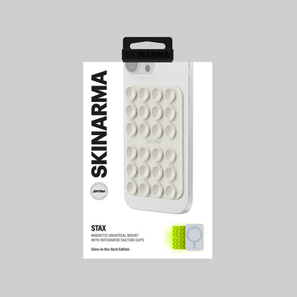 Skinarma Stax Magnetik Vakumlu Telefon Tutucu Turuncu