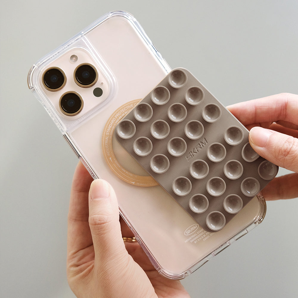 Skinarma Stax Magnetik Vakumlu Telefon Tutucu Turuncu