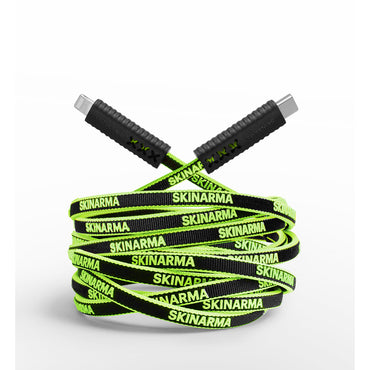 SkinArma Type-C to MFI Lightning Tenso Data and Charging Cable 3.0A 1.2 Meters Green 