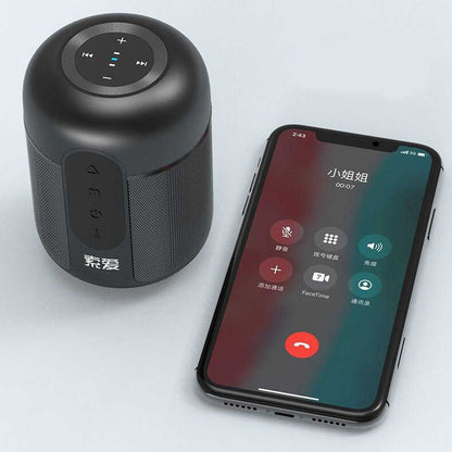 Soaiy E30 Bluetooth Speaker Hoparlör Siyah