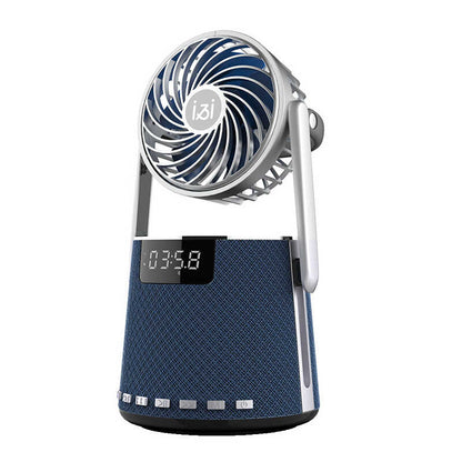 Soaiy K8 Fanlı Bluetooth Speaker Hoparlör Gri
