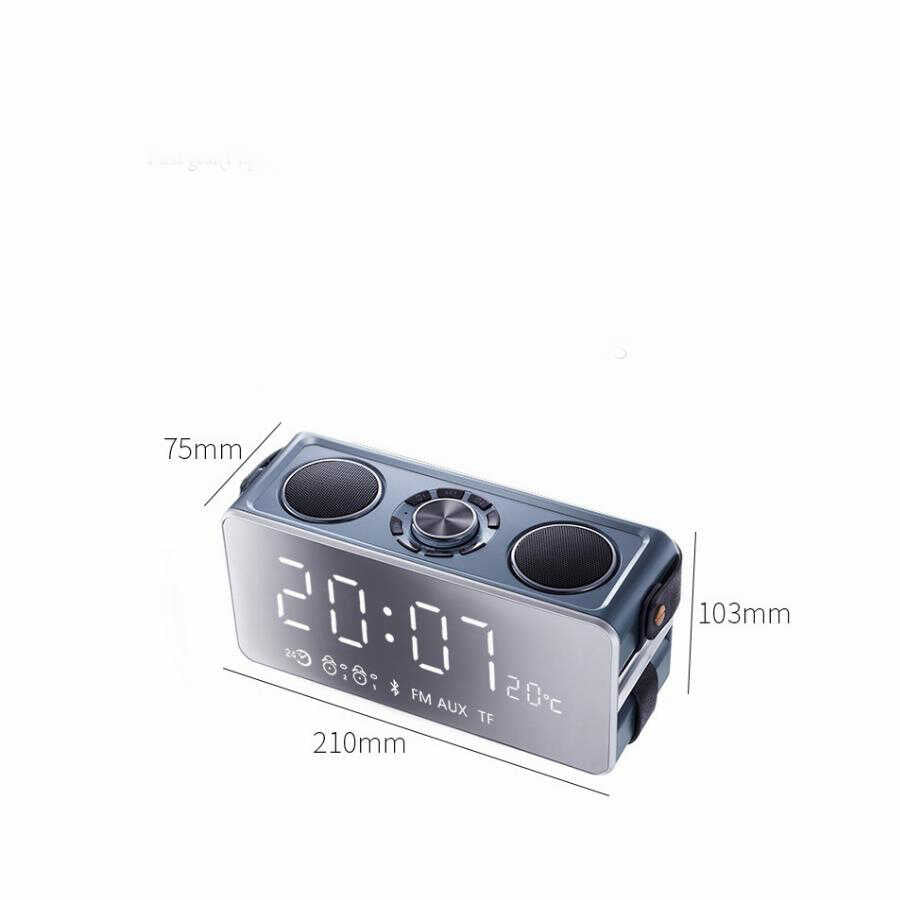 Soaiy S18 Bluetooth Speaker Hoparlör Mavi