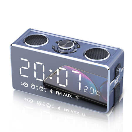 Soaiy S18 Bluetooth Speaker Hoparlör Mavi