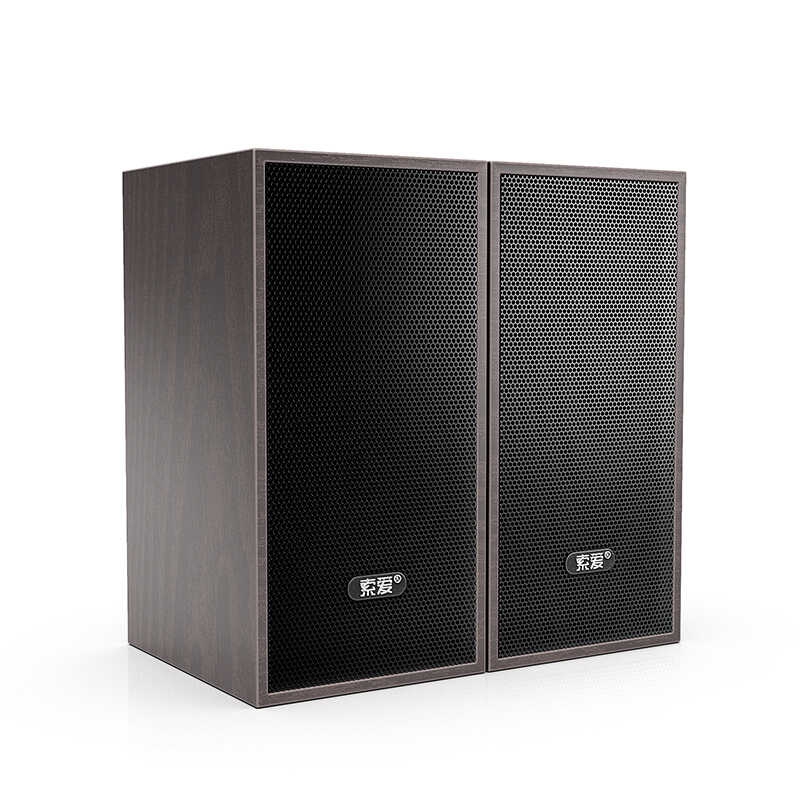 Soaiy SA-A5 Usb Speaker Hoparlör Kahverengi