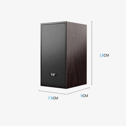 Soaiy SA-A5 Usb Speaker Hoparlör Kahverengi