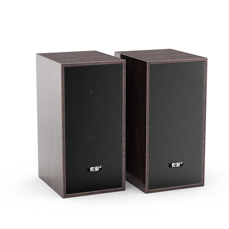 Soaiy SA-A5 Usb Speaker Hoparlör Kahverengi