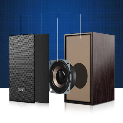 Soaiy SA-A5 Usb Speaker Hoparlör Kahverengi