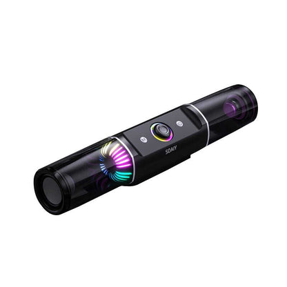 Soaiy SH19 Simple Versiyon Bluetooth Speaker Hoparlör Kırmızı
