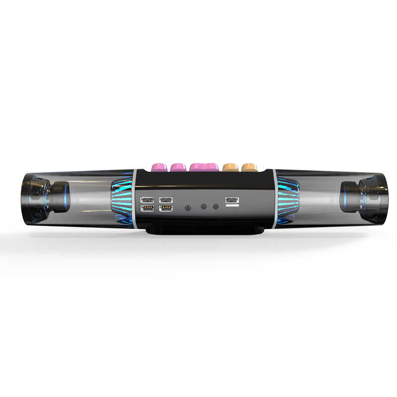 Soaiy SH19 Upgrade Gaming Version Bluetooth Speaker Hoparlör Beyaz