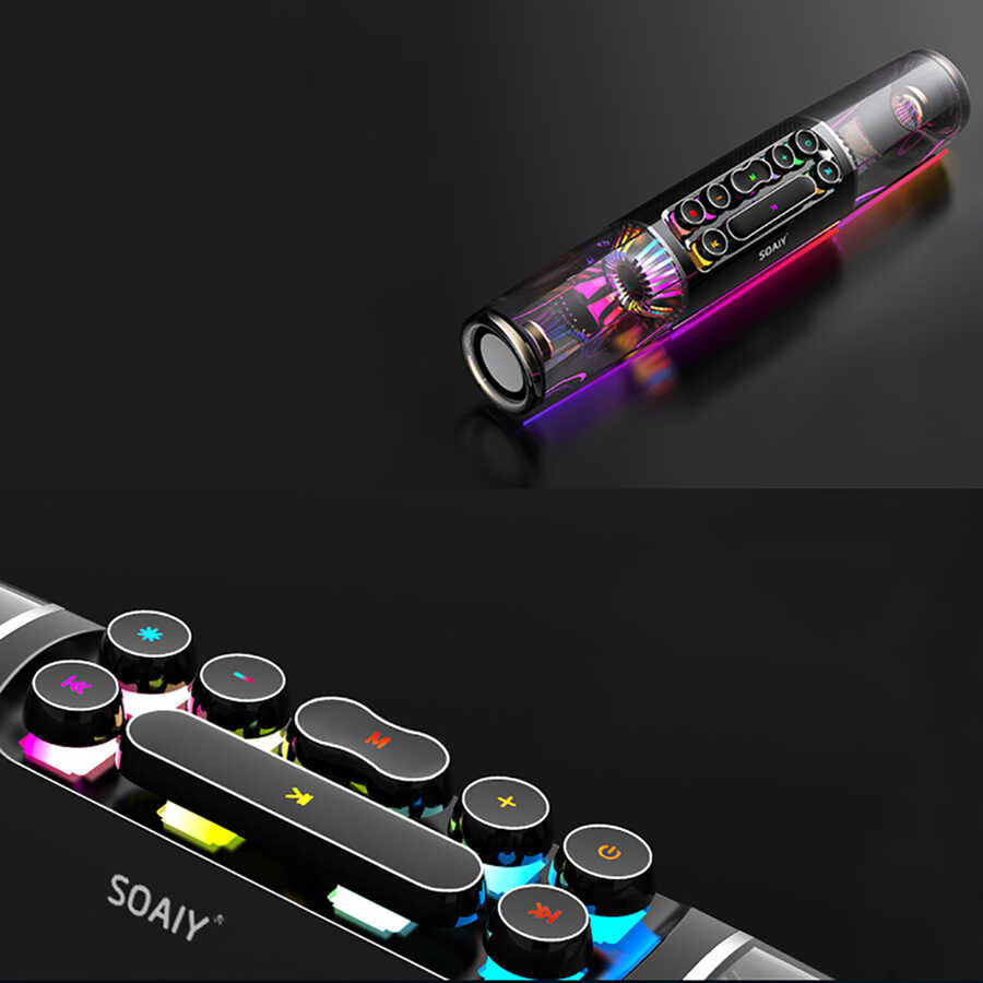 Soaiy SH19S Bluetooth Speaker Hoparlör Beyaz