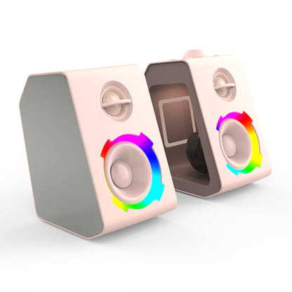 Soaiy SH20 Bluetooth Speaker Hoparlör Beyaz