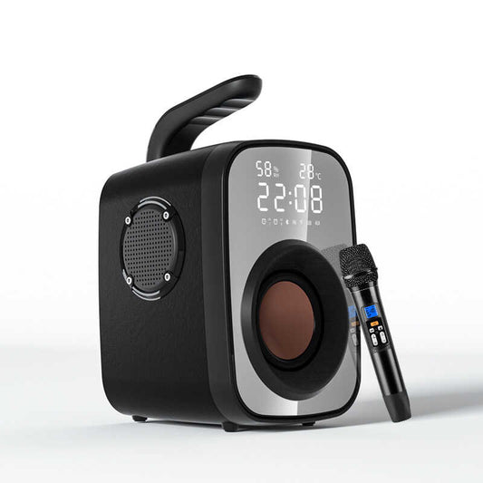 Soaiy SH25 Mikrofonlu Bluetooth Speaker Hoparlör Siyah