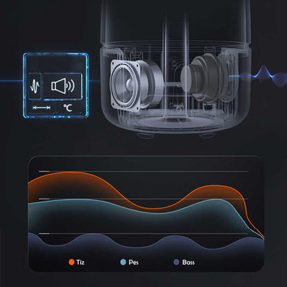 Soaiy SH77 Bluetooth Speaker Hoparlör Siyah