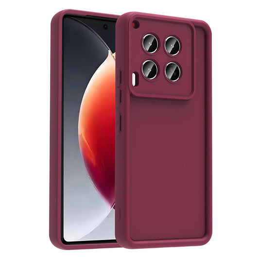 Tecno Camon 30 Case Camera Protection Zore Pineapple Cover Plum